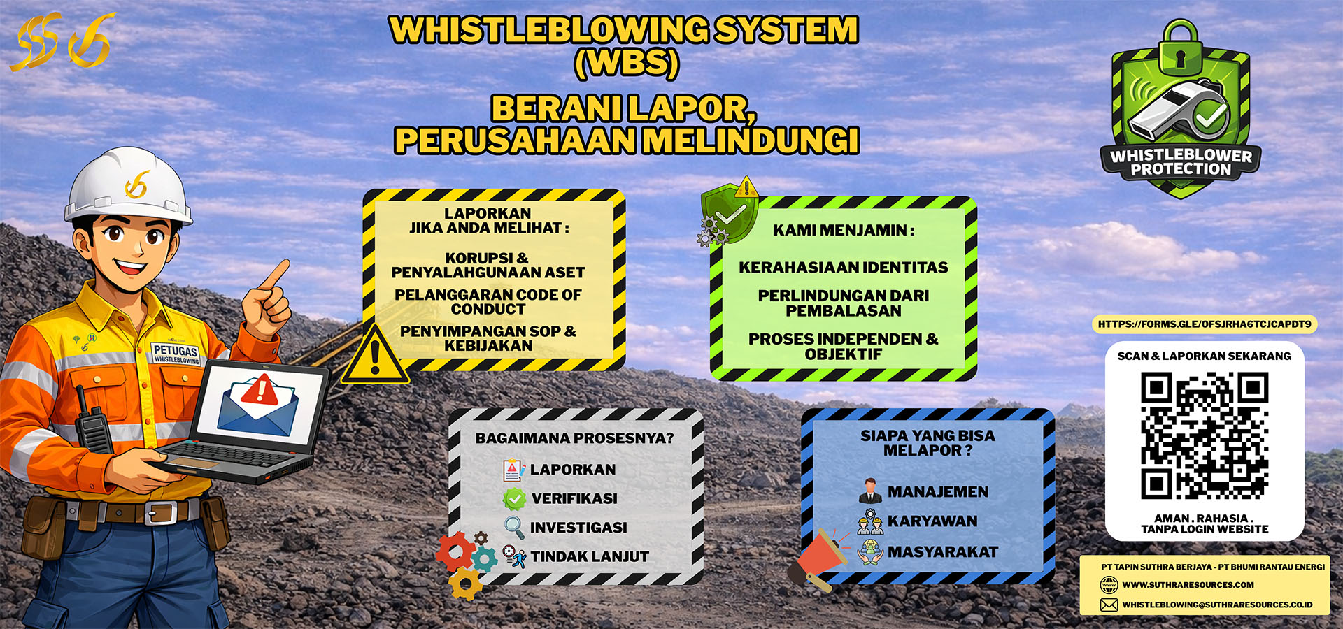 Whistleblower banner